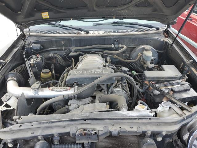 5TBRT34133S439626 - 2003 TOYOTA TUNDRA ACCESS CAB SR5 BLACK photo 11