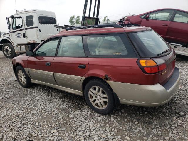 4S3BH675337622948 - 2003 SUBARU LEGACY OUTBACK AWP 栗色 照片 2