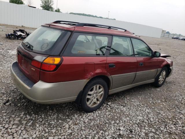 4S3BH675337622948 - 2003 SUBARU LEGACY OUTBACK AWP 栗色 照片 3