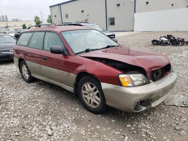 4S3BH675337622948 - 2003 SUBARU LEGACY OUTBACK AWP 栗色 照片 4