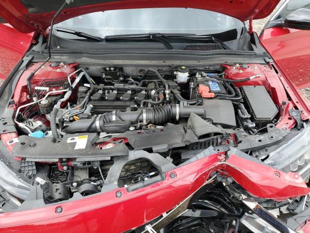 1HGCV1F35MA119623 - 2021 HONDA ACCORD SPORT RED photo 11