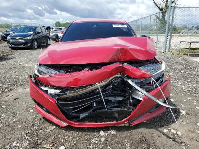 1HGCV1F35MA119623 - 2021 HONDA ACCORD SPORT RED photo 5