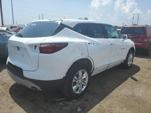 3GNKBBRA7KS683876 - 2019 CHEVROLET BLAZER 1LT WHITE photo 3