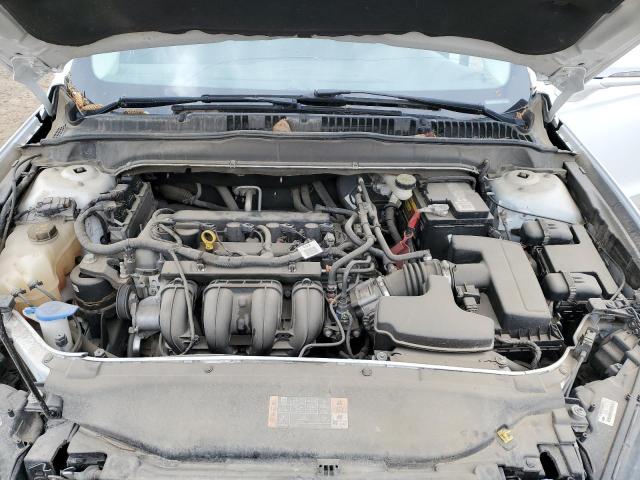 3FA6P0H72ER105188 - 2014 FORD FUSION SE WHITE photo 11