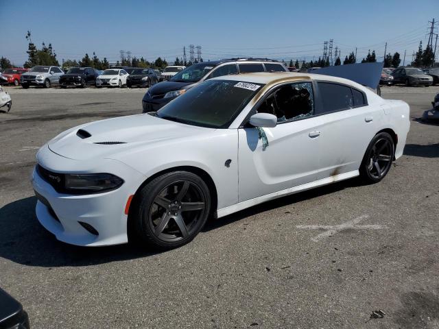 2C3CDXL93JH184677 - 2018 DODGE CHARGER SRT HELLCAT WHITE photo 1