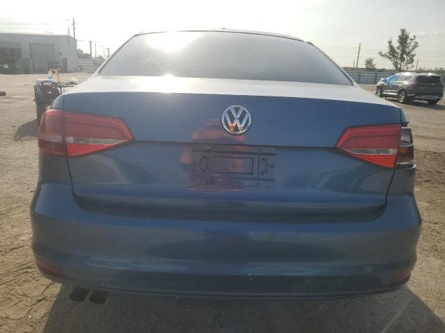 3VW2K7AJXFM404736 - 2015 VOLKSWAGEN JETTA BASE 蓝色 照片 6