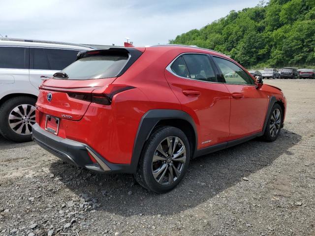 JTHR9JBH4M2051354 - 2021 LEXUS UX 250H RED photo 3