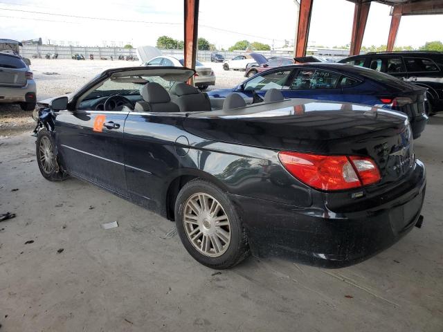 1C3LC55R48N134926 - 2008 CHRYSLER SEBRING TOURING BLACK photo 2