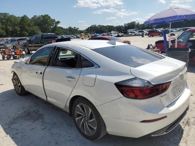 19XZE4F96KE007597 - 2019 HONDA INSIGHT TOURING WHITE photo 2