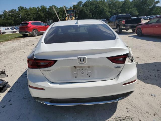 19XZE4F96KE007597 - 2019 HONDA INSIGHT TOURING WHITE photo 6