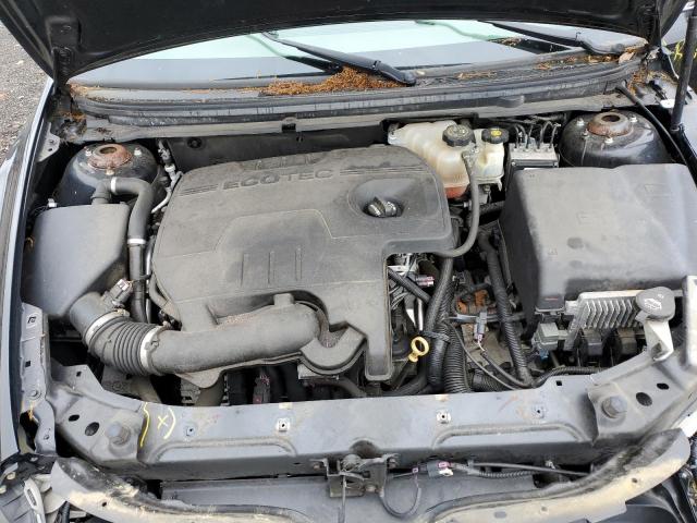 1G1ZC5E0XCF170722 - 2012 CHEVROLET MALIBU 1LT BLACK photo 11