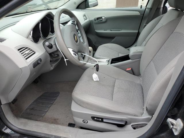 1G1ZC5E0XCF170722 - 2012 CHEVROLET MALIBU 1LT BLACK photo 7