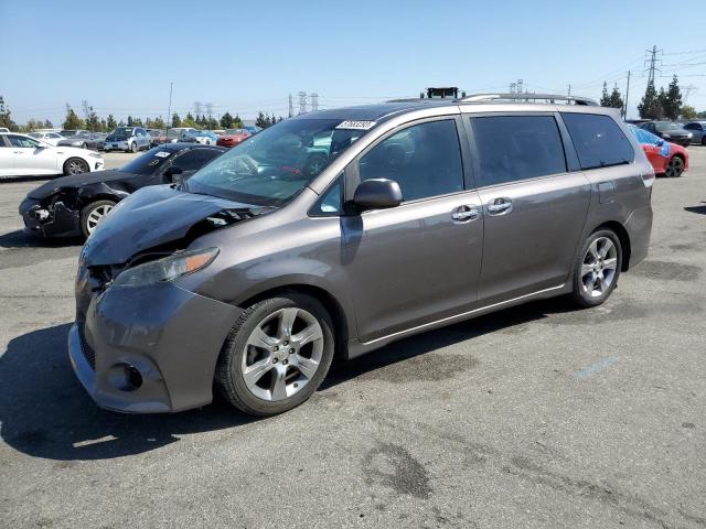 5TDXK3DC8DS356326 - 2013 TOYOTA SIENNA SPORT GRAY photo 1