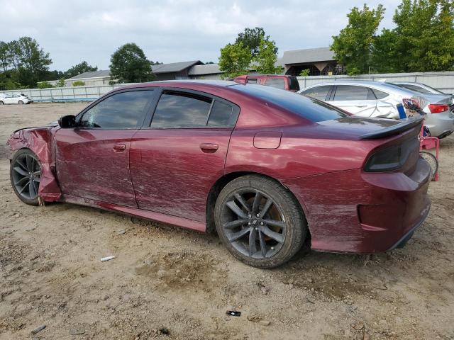 2C3CDXGJ7KH553174 - 2019 DODGE CHARGER SCAT PACK MAROON photo 2