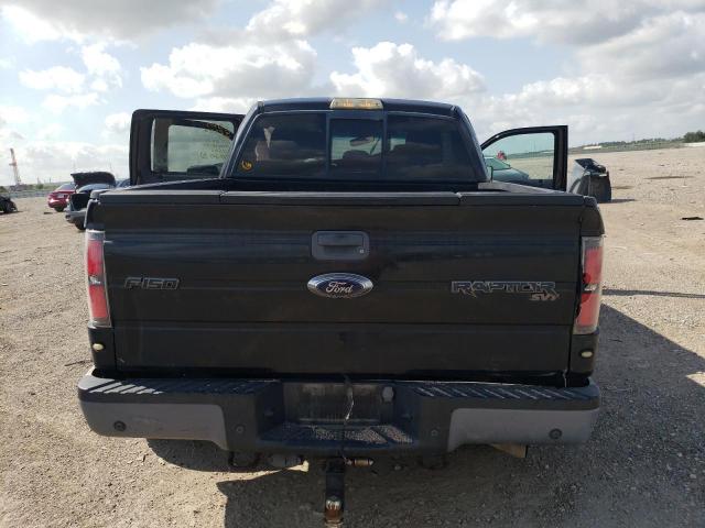 1FTFW1R68EFB98515 - 2014 FORD F150 SVT RAPTOR BLACK photo 6