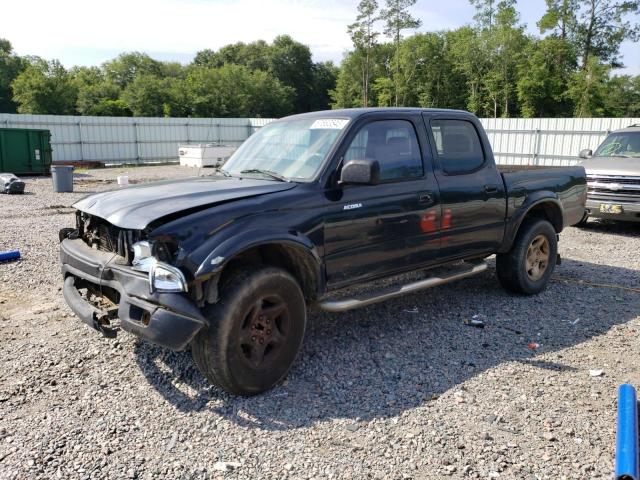 5TEGN92N02Z889916 - 2002 TOYOTA TACOMA DOUBLE CAB PRERUNNER BLACK photo 1