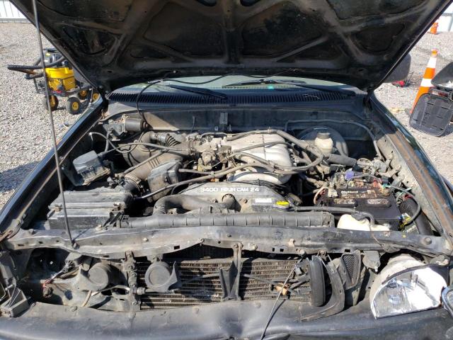 5TEGN92N02Z889916 - 2002 TOYOTA TACOMA DOUBLE CAB PRERUNNER BLACK photo 11