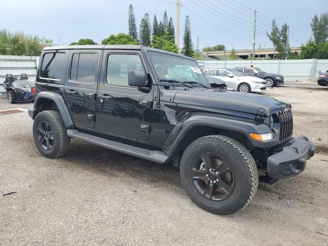 1C4HJXEG9PW665856 - 2023 JEEP WRANGLER SAHARA BLACK photo 4