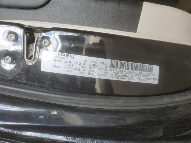 2C4RC1EG3HR770074 - 2017 CHRYSLER PACIFICA TOURING L PLUS BLACK photo 13