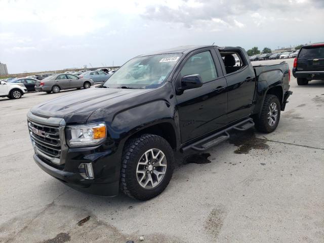 1GTG6FEN0M1186496 - 2021 GMC CANYON AT4 BLACK photo 1