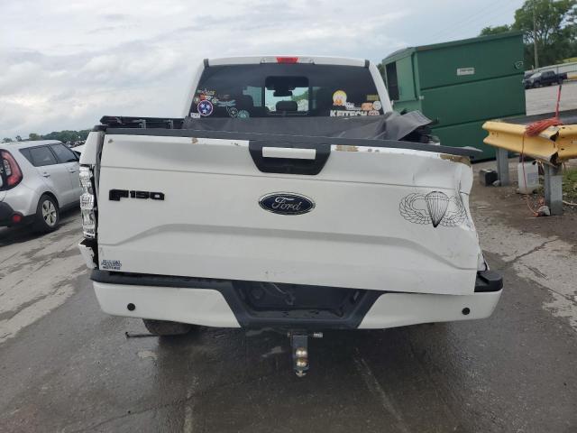 1FTEW1EPXHKC80154 - 2017 FORD F150 SUPERCREW WHITE photo 6