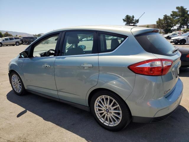1FADP5BU0DL525919 - 2013 FORD C-MAX SEL فيروزي صورة 2