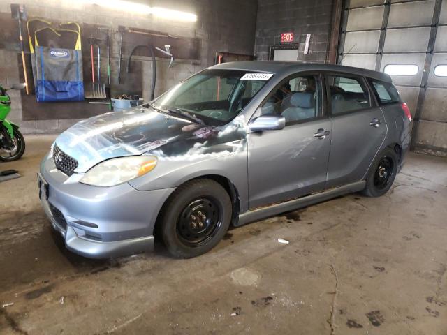 2T1KR32E34C286706 - 2004 TOYOTA COROLLA MA XR GRAY photo 1