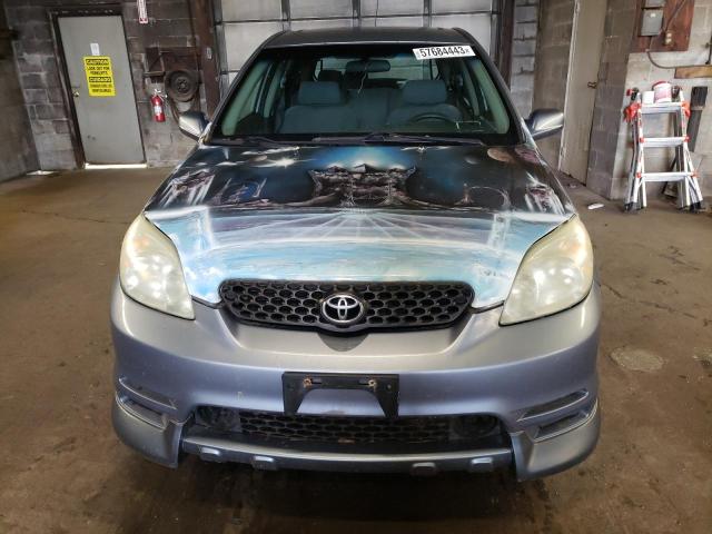 2T1KR32E34C286706 - 2004 TOYOTA COROLLA MA XR GRAY photo 5