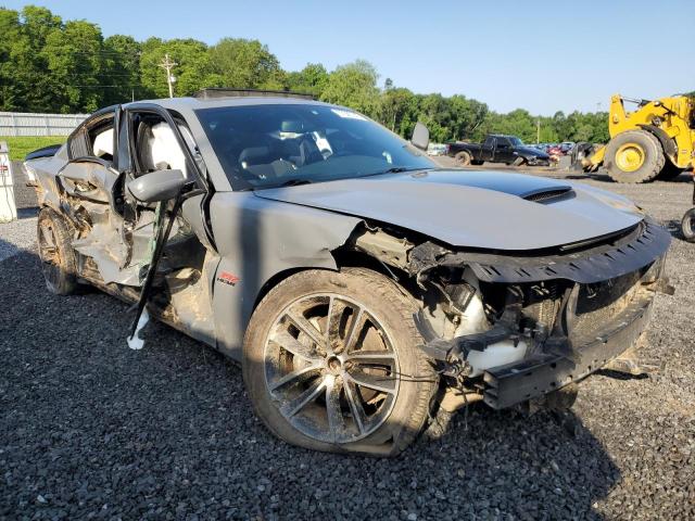 2C3CDXGJXJH298583 - 2018 DODGE CHARGER R/T 392 GRAY photo 4