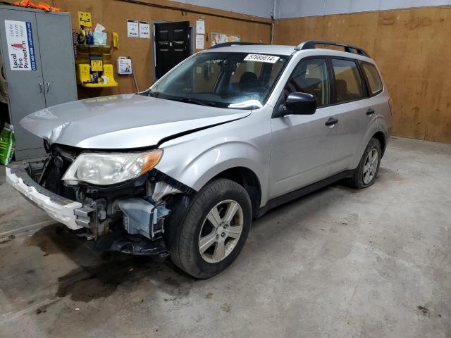 JF2SH6BC5AH780917 - 2010 SUBARU FORESTER XS Silber Foto 1