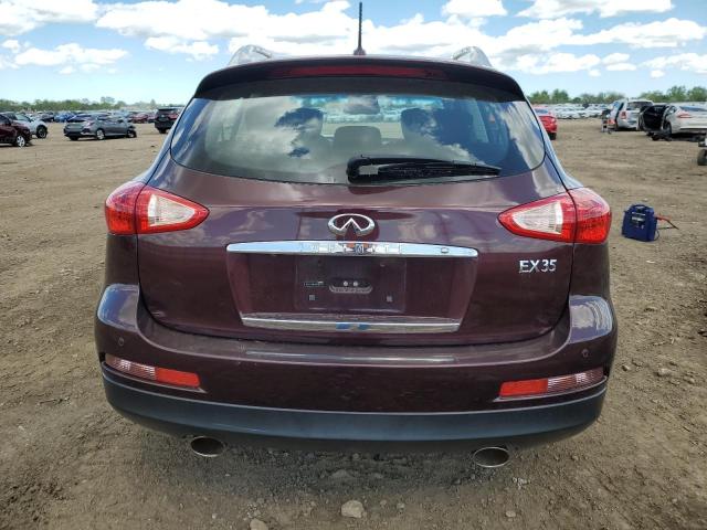 JN1AJ0HR9CM450184 - 2012 INFINITI EX35 BASE 勃艮第红 照片 6