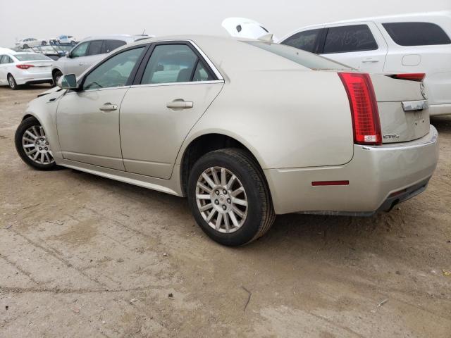 1G6DG5E58D0104999 - 2013 CADILLAC CTS LUXURY COLLECTION CREAM photo 2
