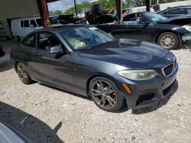 WBA1J7C53EV253404 - 2014 BMW M235I CHARCOAL photo 4