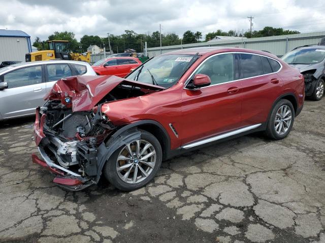 5UXUJ3C51KLG53978 - 2019 BMW X4 XDRIVE30I RED photo 1