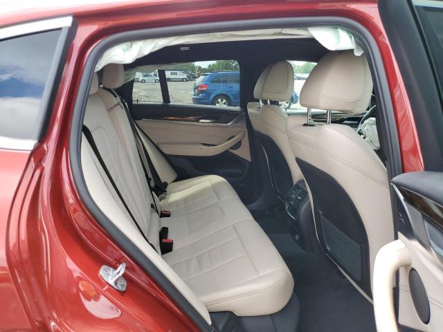 5UXUJ3C51KLG53978 - 2019 BMW X4 XDRIVE30I RED photo 10