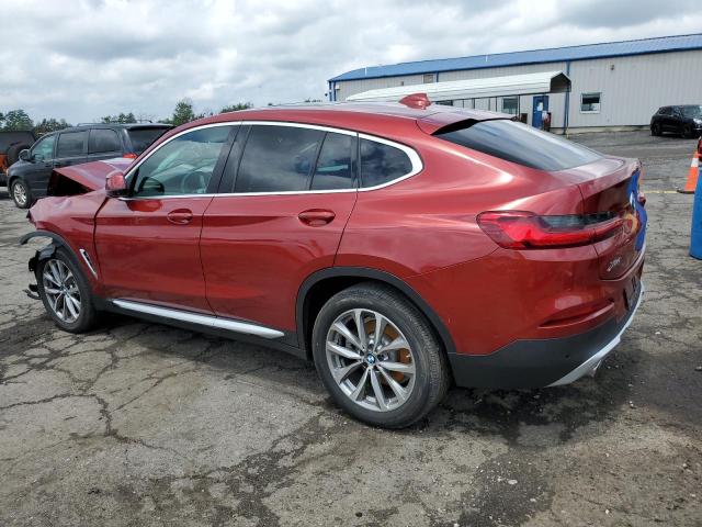 5UXUJ3C51KLG53978 - 2019 BMW X4 XDRIVE30I RED photo 2