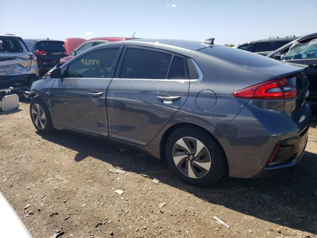 KMHC75LC0JU072656 - 2018 HYUNDAI IONIQ SEL GRAY photo 2