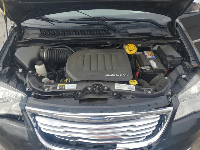 2C4RC1CG4FR573866 - 2015 CHRYSLER TOWN & COU TOURING L BLACK photo 12