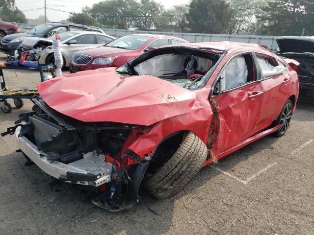 2HGFC2F85KH564284 - 2019 HONDA CIVIC SPORT RED photo 1