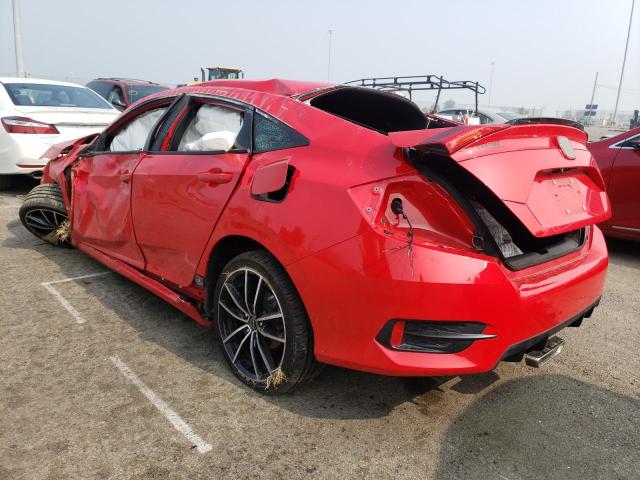 2HGFC2F85KH564284 - 2019 HONDA CIVIC SPORT RED photo 2