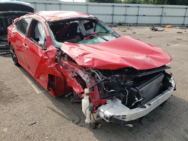 2HGFC2F85KH564284 - 2019 HONDA CIVIC SPORT RED photo 4