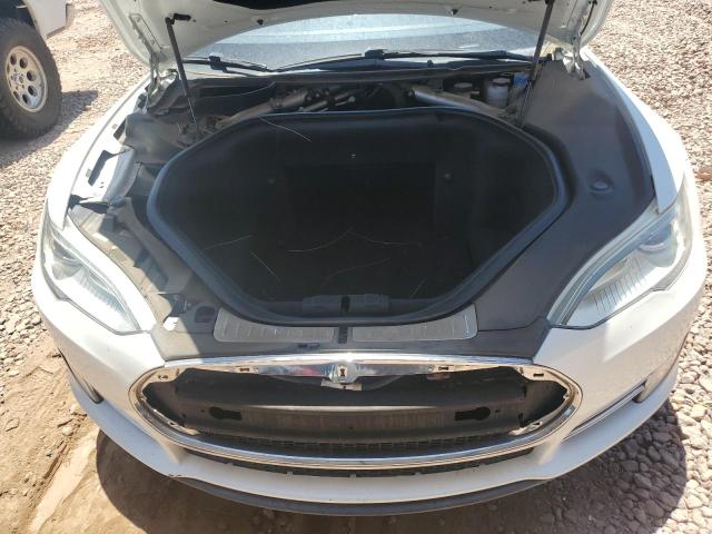 5YJSA1DG5DFP03667 - 2013 TESLA MODEL S WHITE photo 11