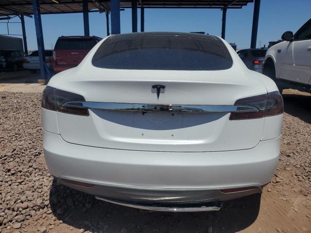 5YJSA1DG5DFP03667 - 2013 TESLA MODEL S WHITE photo 6