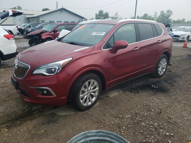 LRBFXBSA8HD197560 - 2017 BUICK ENVISION ESSENCE Շագանակագույն լուսանկար 1