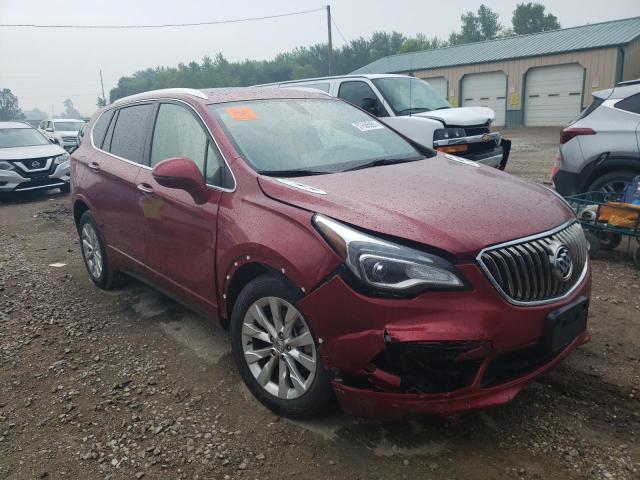 LRBFXBSA8HD197560 - 2017 BUICK ENVISION ESSENCE Շագանակագույն լուսանկար 4