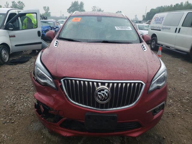 LRBFXBSA8HD197560 - 2017 BUICK ENVISION ESSENCE Շագանակագույն լուսանկար 5