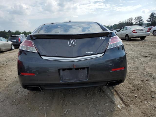 19UUA9F55DA004942 - 2013 ACURA TL TECH GRAY photo 6