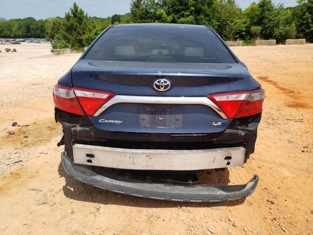 4T4BF1FK5FR494526 - 2015 TOYOTA CAMRY LE BLUE photo 6