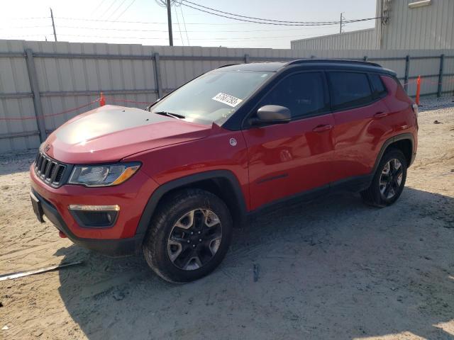 3C4NJDDB6JT241149 - 2018 JEEP COMPASS TRAILHAWK RED photo 1