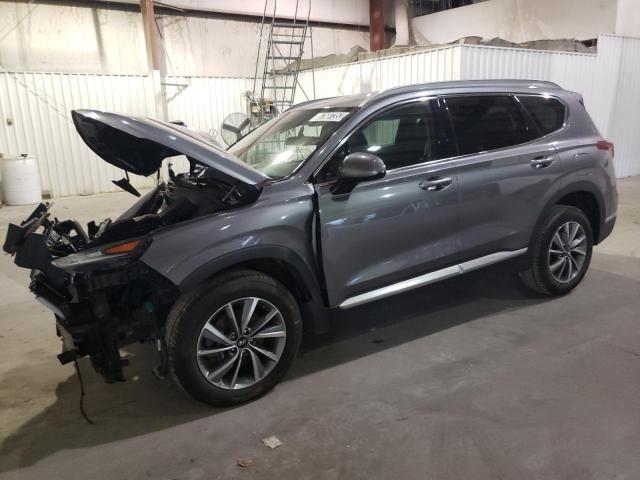 5NMS33AD9KH010872 - 2019 HYUNDAI SANTA FE SEL GRAY photo 1